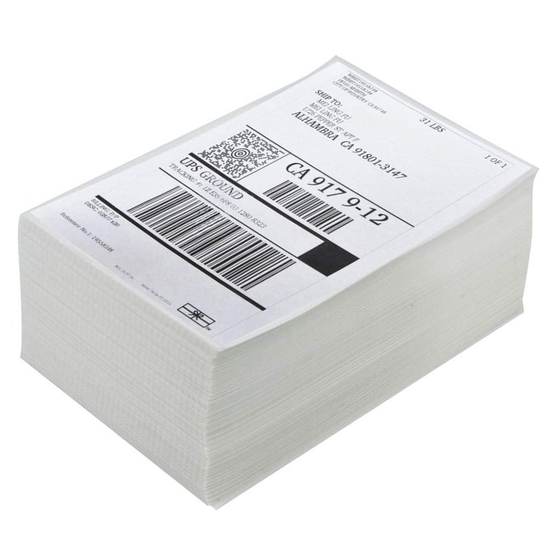 SJPACK 4x6 Thermal Labels, Shipping Labels with Perforated Line, Commercial Grade Thermal Shipping Label Paper, Pack of 500 - Image 2